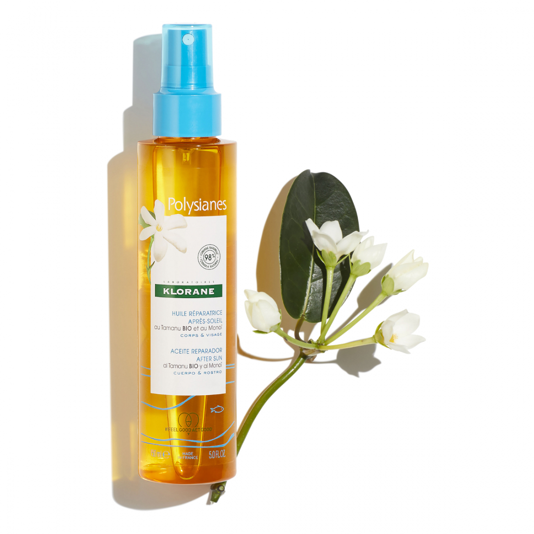 'Polysianes Au Monoï et Tamanu BIO' After-Sun Repairing Oil - 150 ml