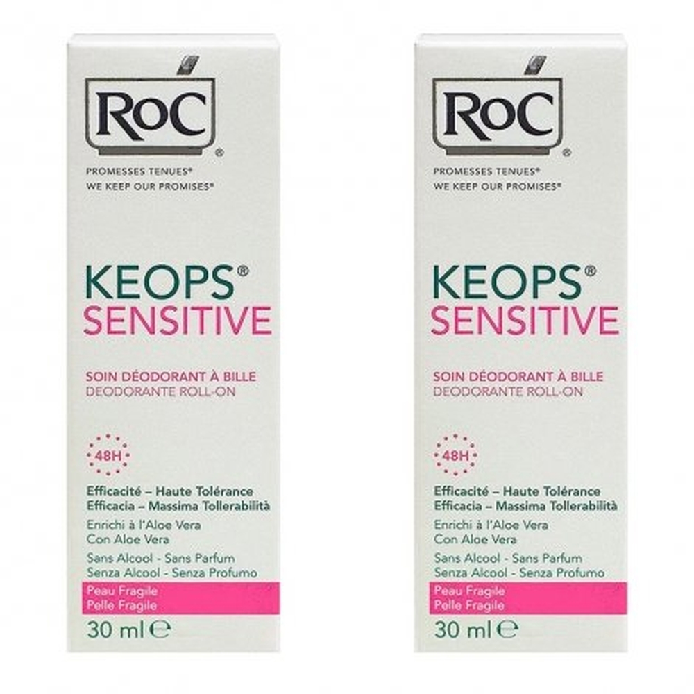 Déodorant spray 'Keops Peau Sensible 48H' - 2 Pièces