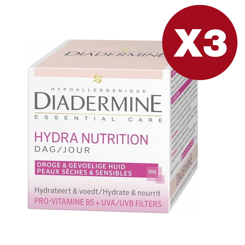 'Hydra Nutrition' Tagescreme - 50 ml, 3 Pack