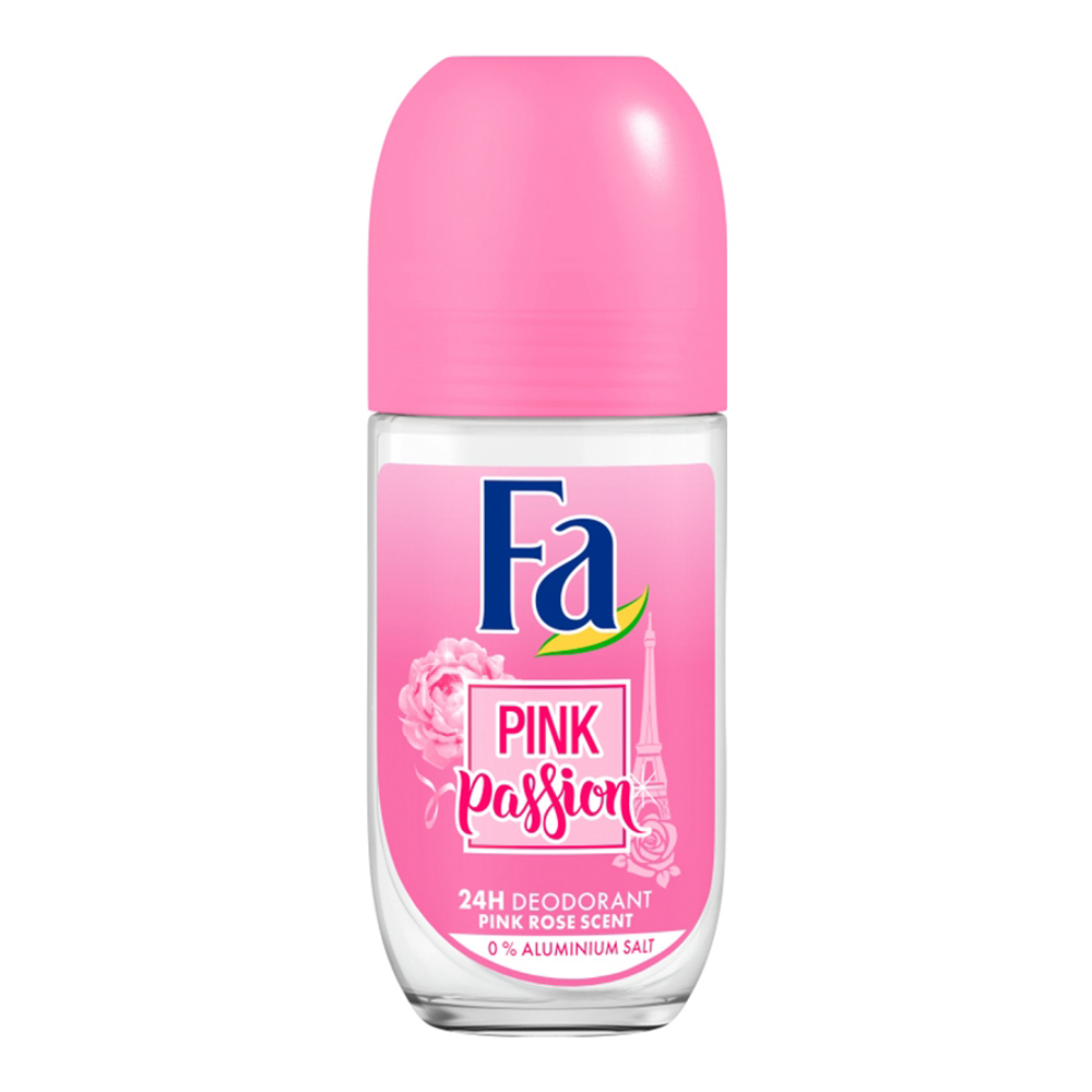 'Pink Passion' Roll-On Deodorant - 50 ml, 3 Pack