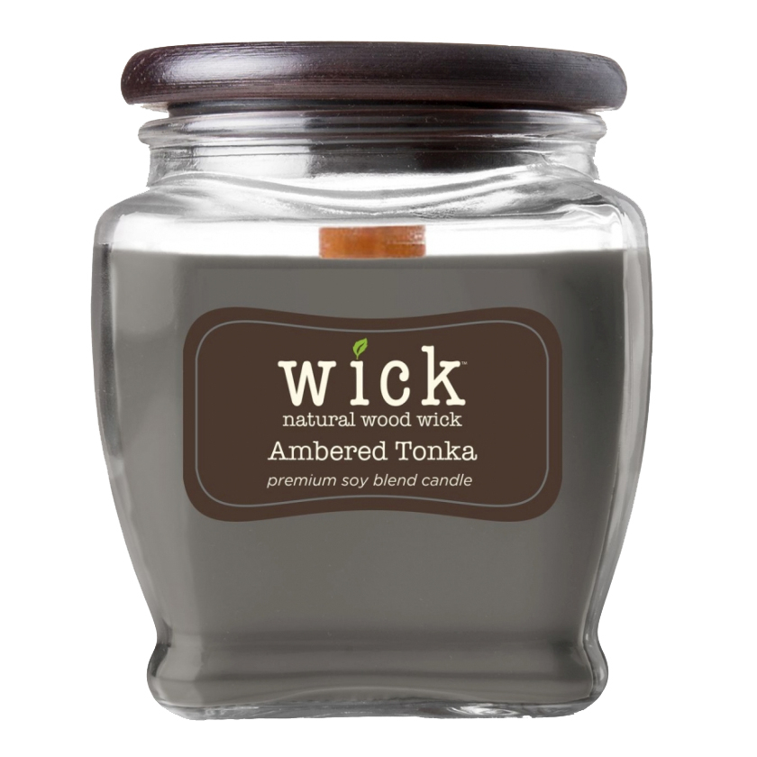 Bougie parfumée 'Ambered Tonka' - 425 g