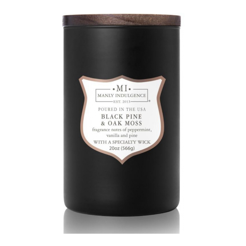 'Black Pine & Oak Moss' Scented Candle - 566 g