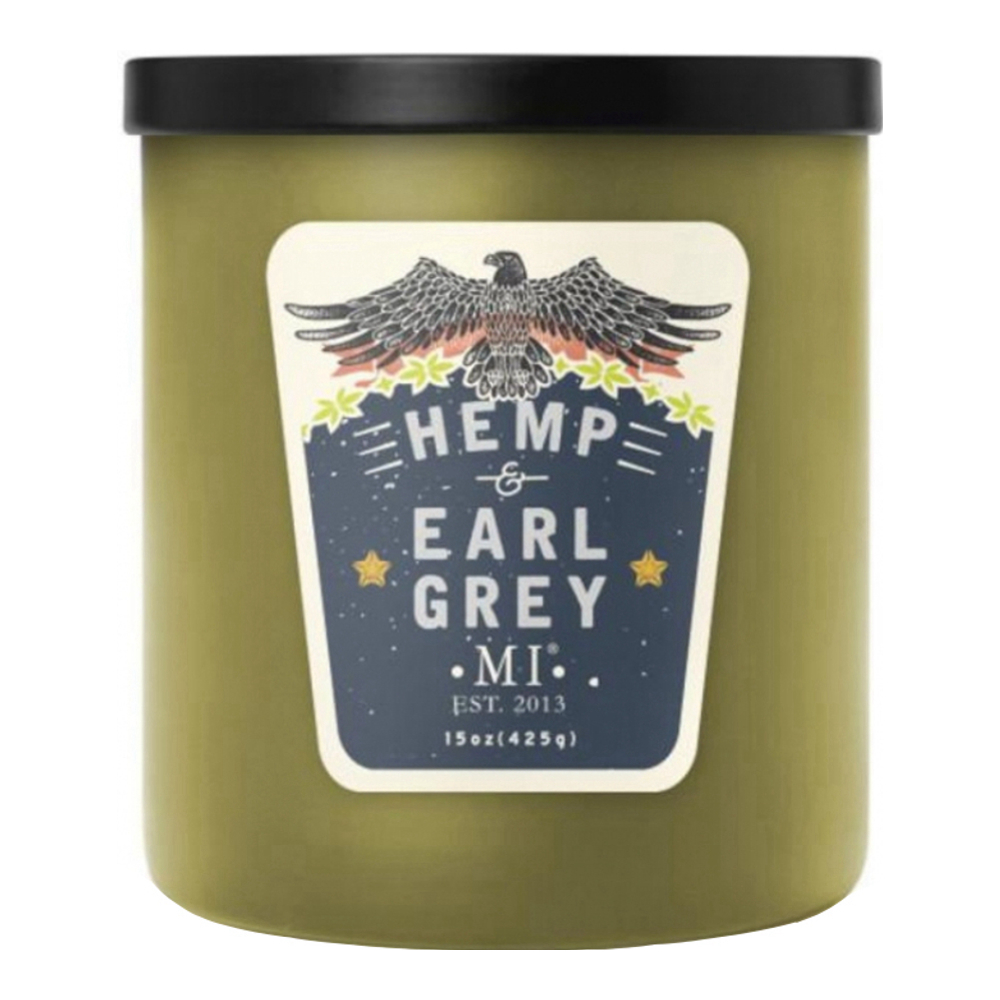 'Hemp & Earl Grey' Duftende Kerze - 425 g