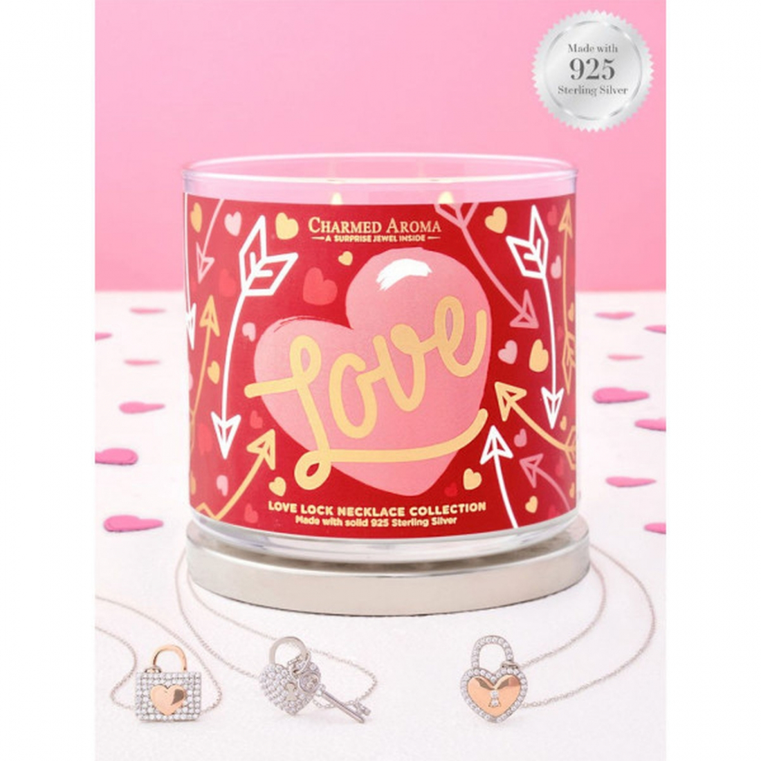 'Love' Kerzenset für Damen - 500 g
