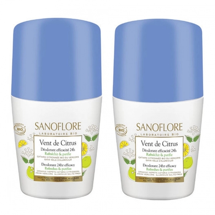 Déodorant 'Bille Vent De Citrus' - 50 ml, 2 Pièces