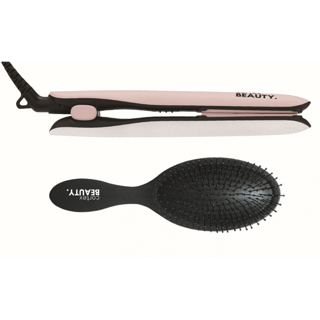 'Ultralight' Hair Brush, Hair Straightener - 2 Units