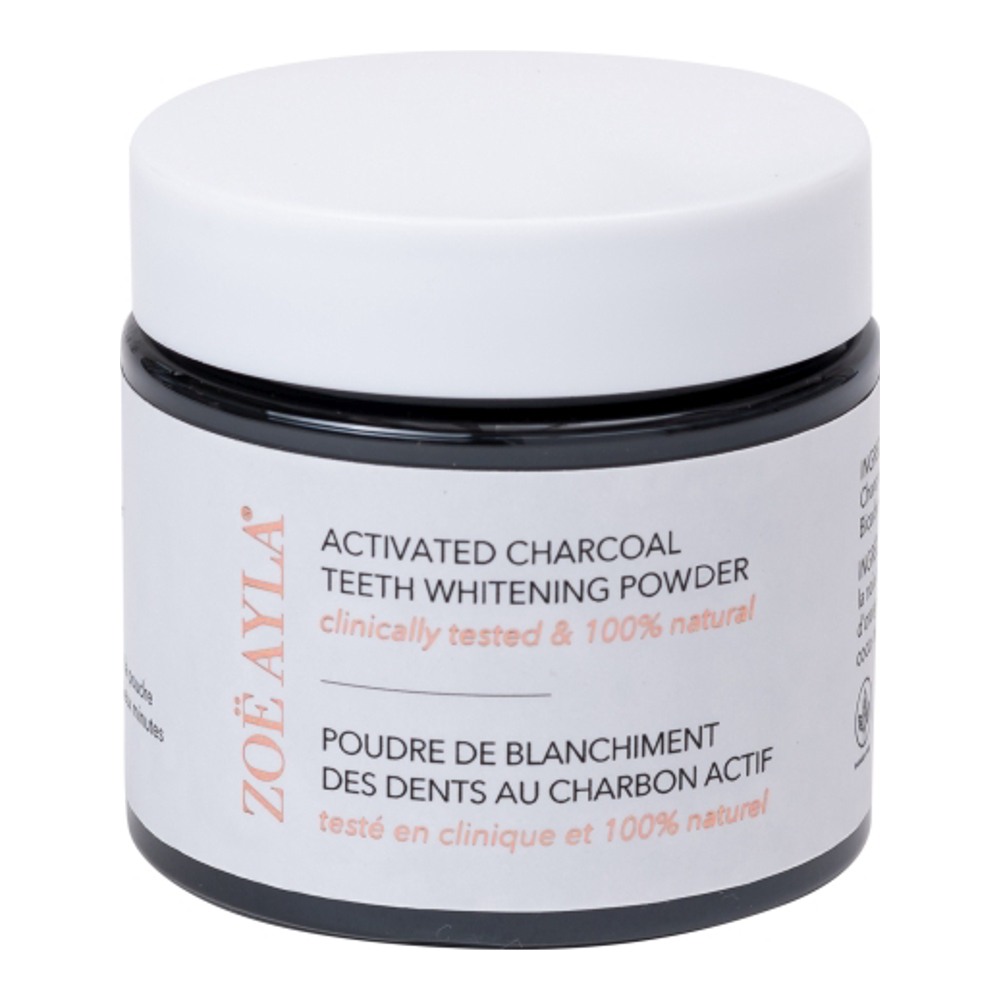 Poudre de blanchiment des dents 'Activated Charcoal' - 60 ml