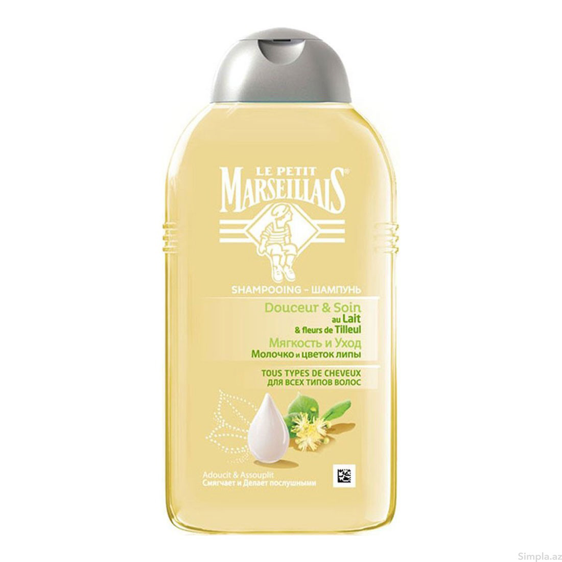 Shampoing 'Softness and Care Vegetable Milk and Lime Blossom' - 250 ml