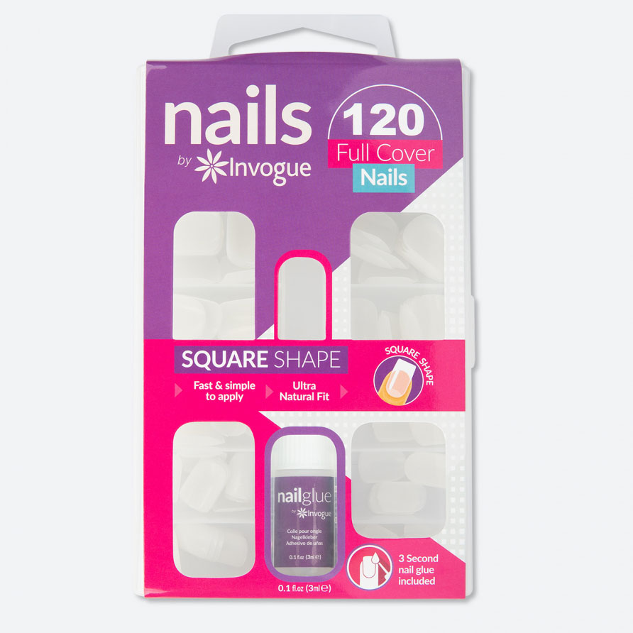Capsules d'ongles 'Full Cover' - 120 Pièces