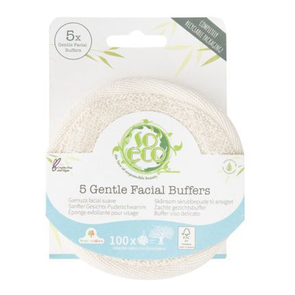 Buffer pour le visage 'Gentle' - 5 Pièces