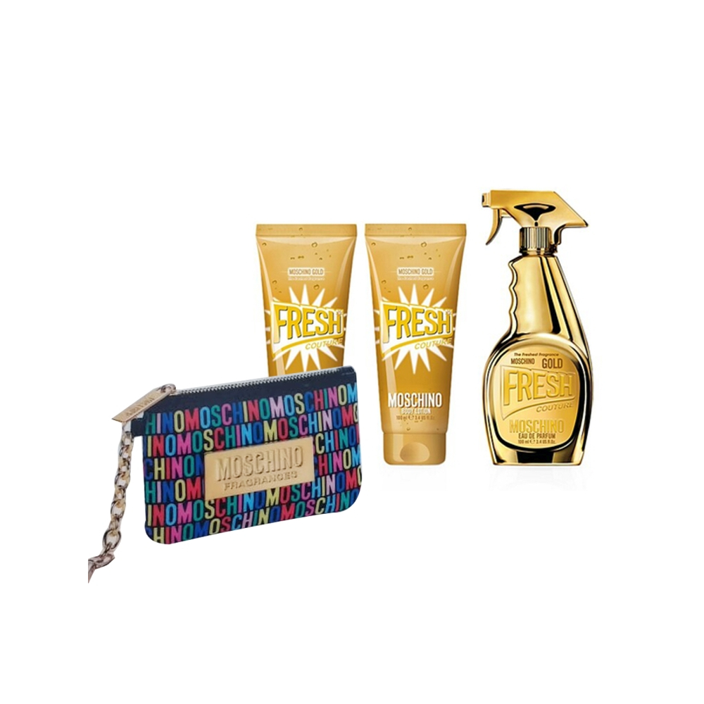 'Fresh Couture Gold' Perfume Set - 4 Pieces