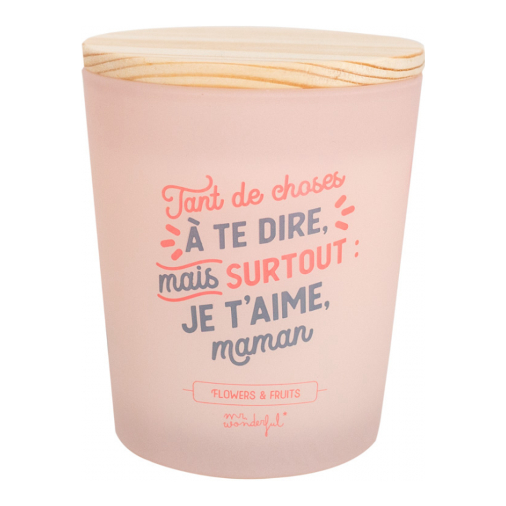 'Je T’Aime, Maman' Scented Candle - 500 g