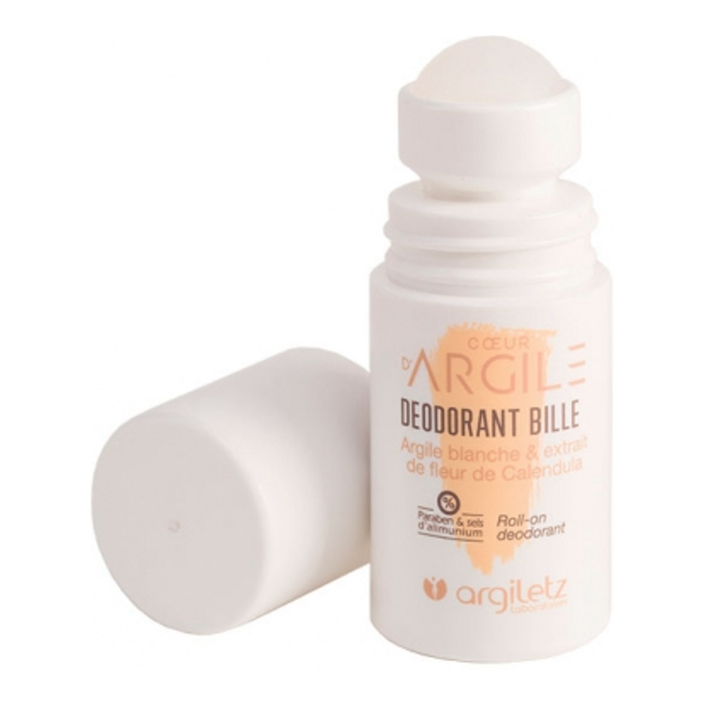 Déodorant Roll On 'White Clay' - 50 ml
