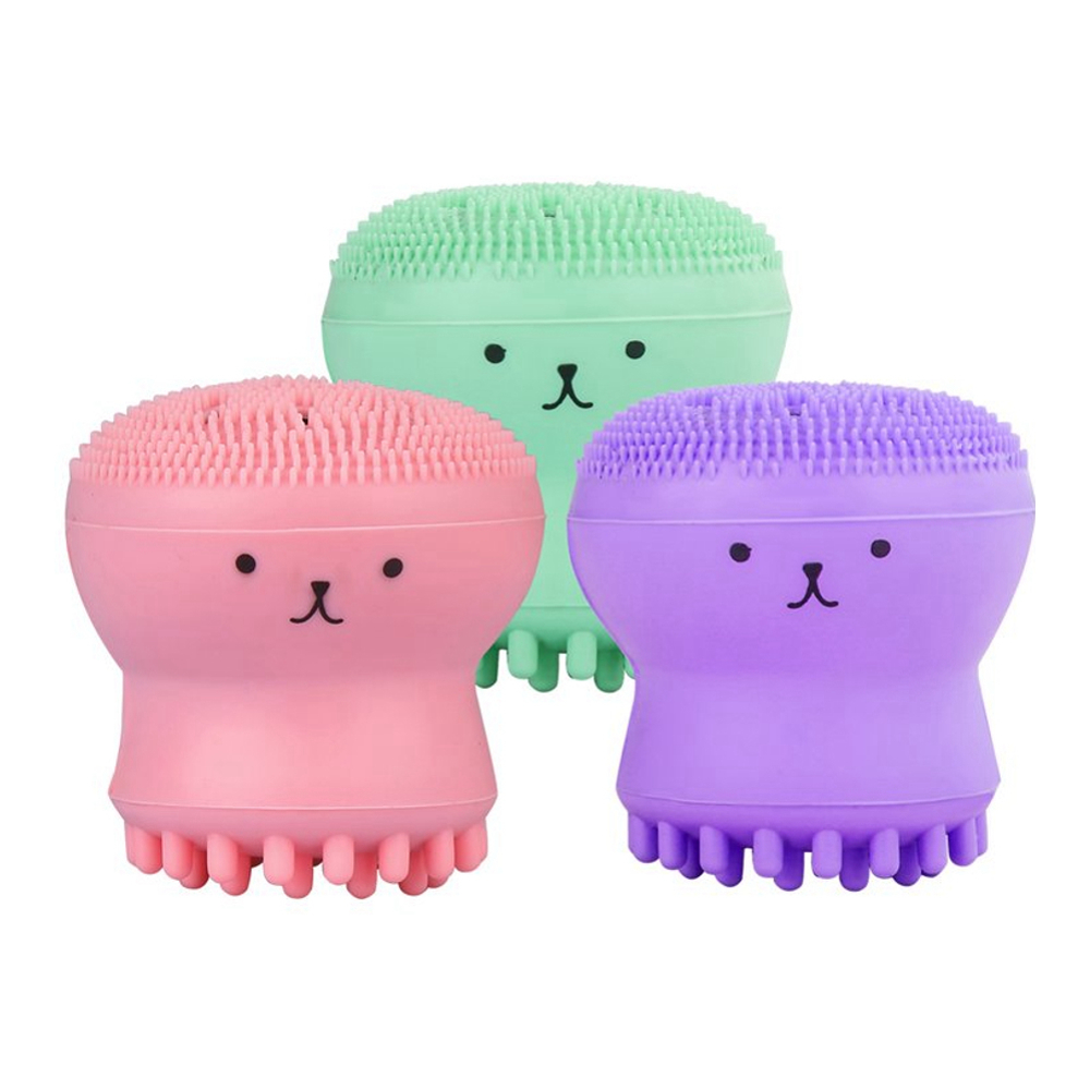 'Octopus' Cleansing brush - 3 Pieces