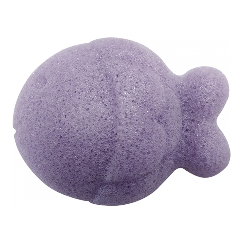 'Daily Baby Fish' Konjac Sponge - Lavender