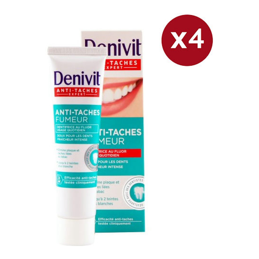 Dentifrice 'Anti-Taches Fumeur' - 50 ml, 4 Pack