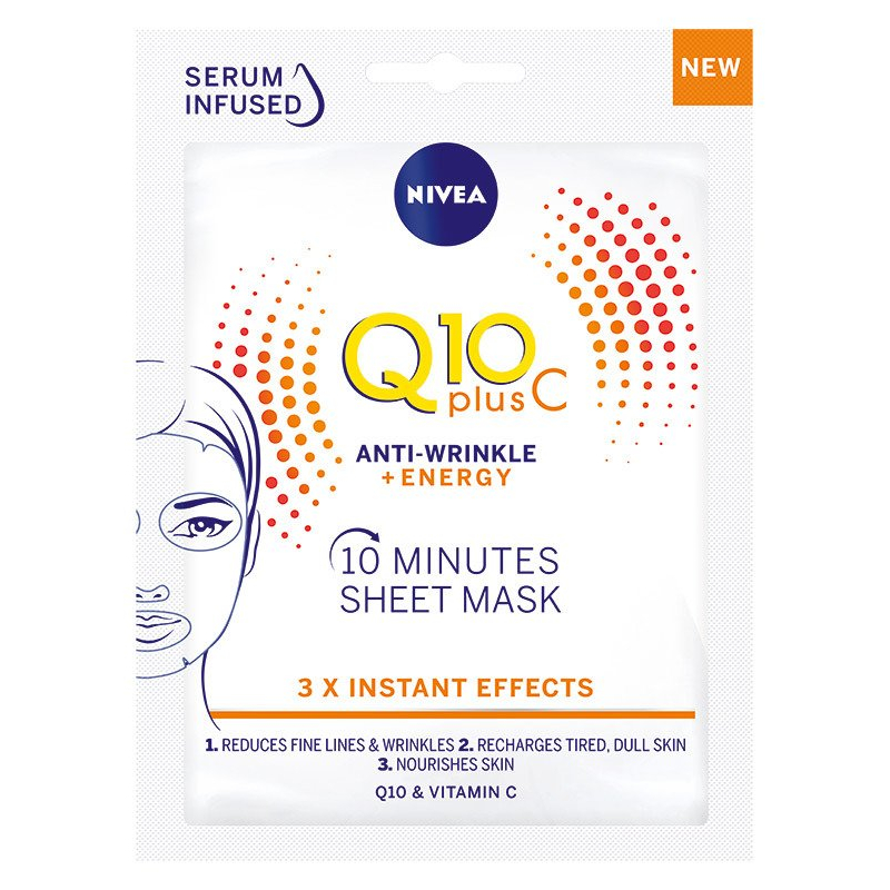 Masque visage 'Q10 Power 10 Minute' - 1 pièce