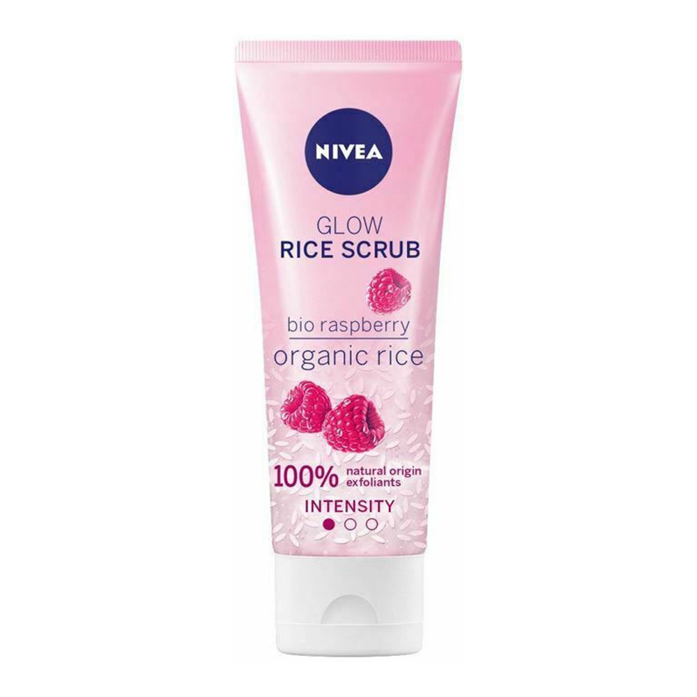 'Glow Rice Bio' Body Scrub - Raspberry 75 ml