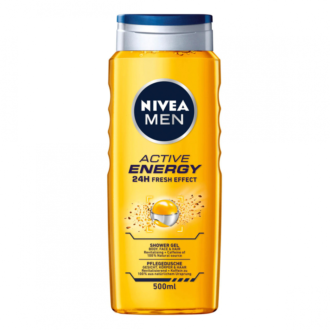 'Active Energy 24H Fresh Effect' Shower Gel - 500 ml