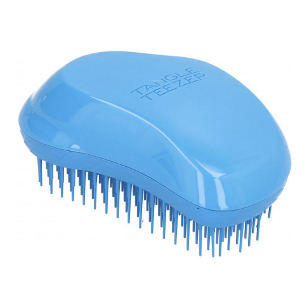 'Thick & Curly Detangling' Hair Brush - Azure Blue