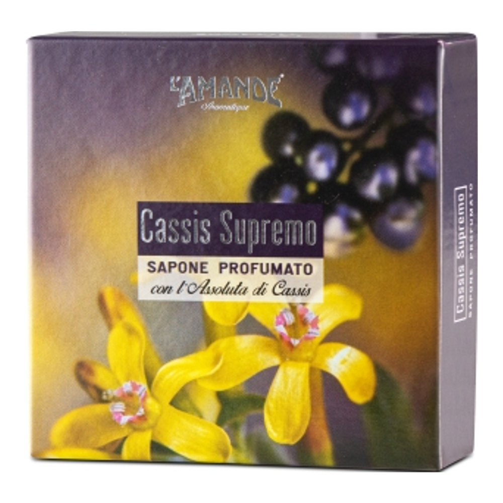 'Cassis Supremo' Parfümierte Seife - 150 g