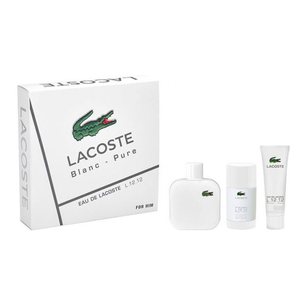 'Eau De Lacoste L.12.12 Blanc' Coffret de parfum - 100 ml