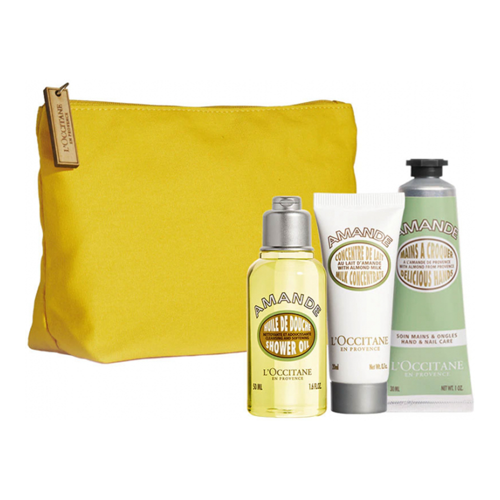 'Amande' Body Care Set - 3 Pieces