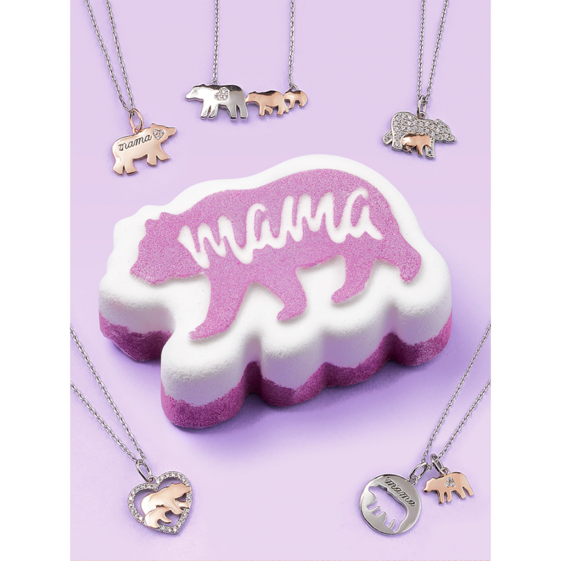 Women's 'Mama Bear' Bath Bomb Set - 220 g