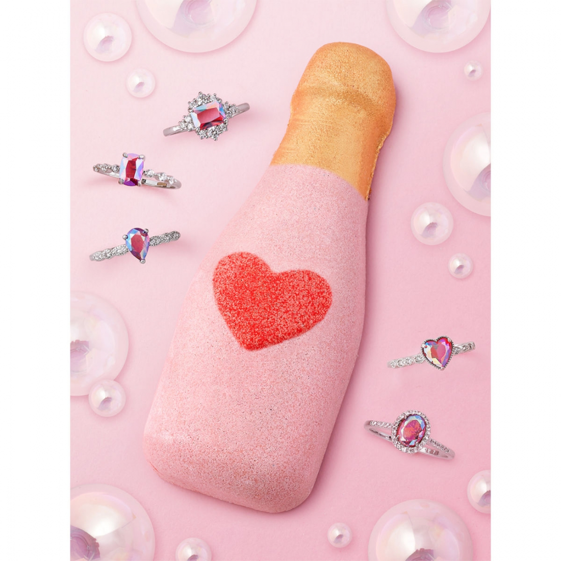 Women's 'Rosé All Day' Bath Bomb Set - 180 g