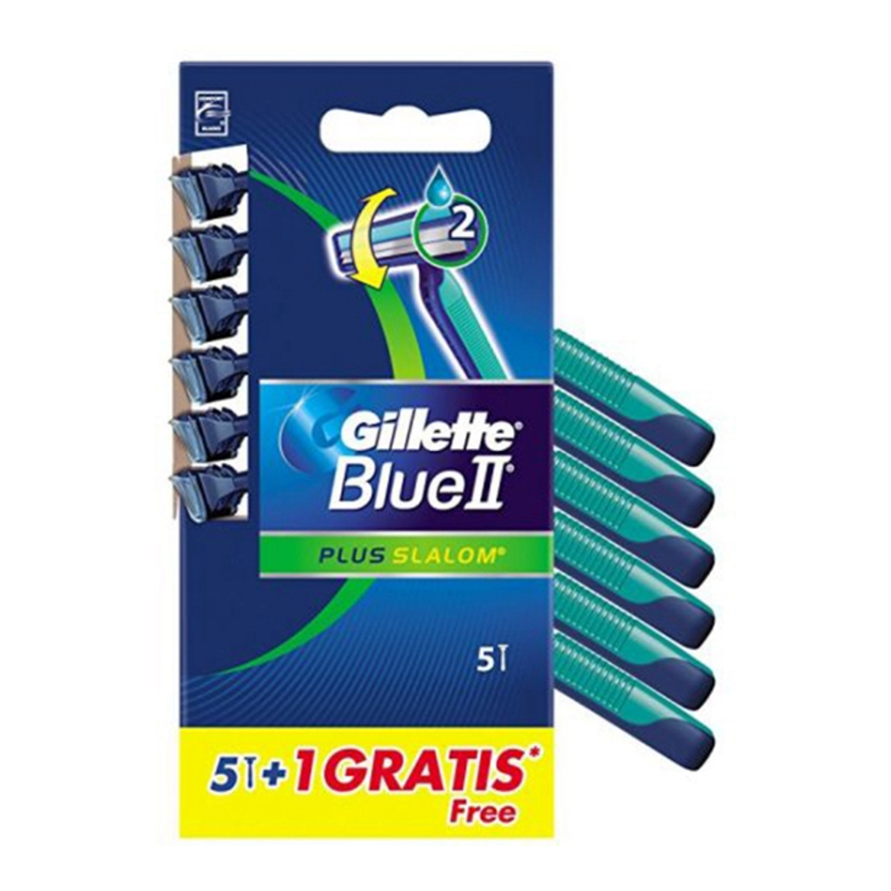 Rasoir jetable 'Blue II' - 6 Pièces