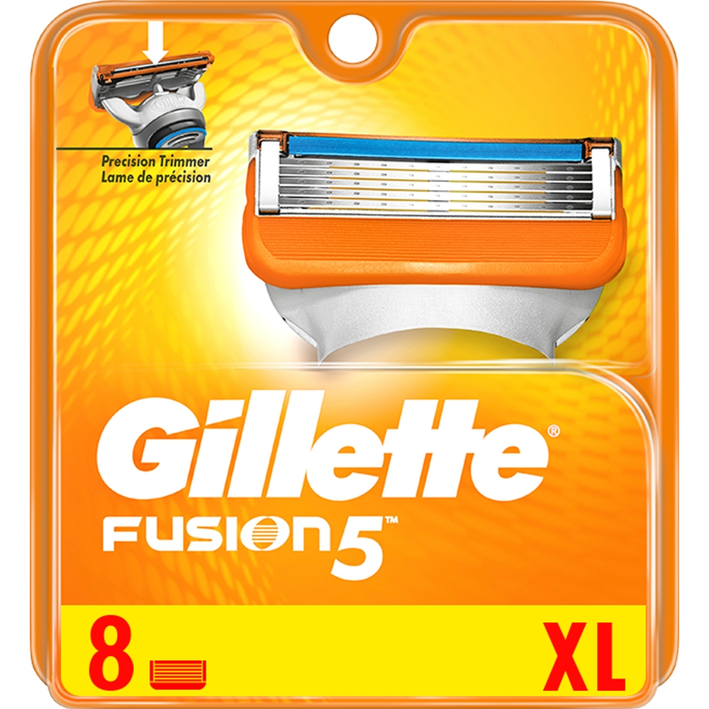 'Fusion 5 XL' Rasiermesser + Nachfüllpackung - 8 Stücke
