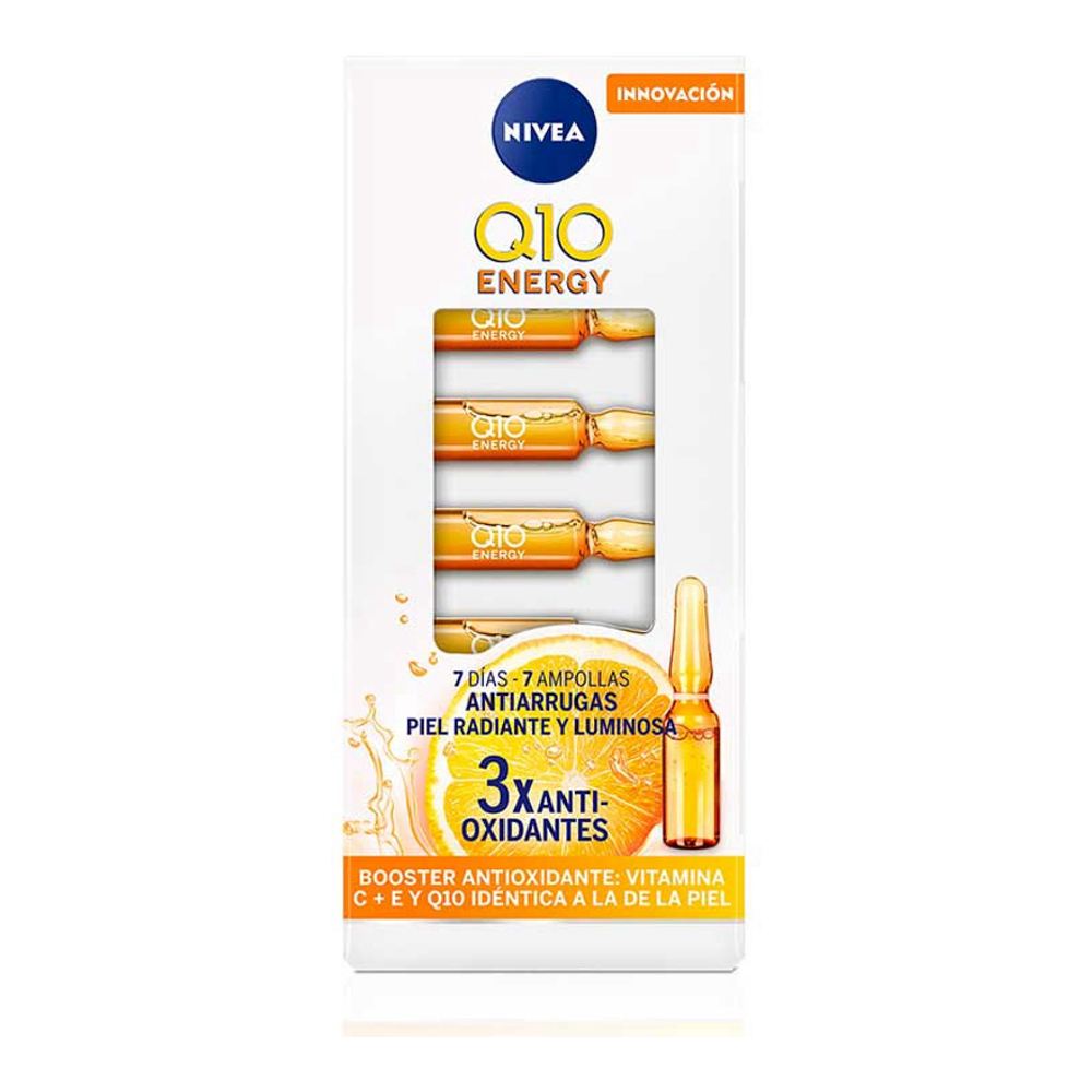 'Q10+ Vitamin C Energising Anti-aging' Ampullen - 7 Stücke