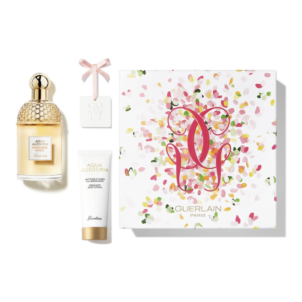 'Aqua Allegoria Mandarine Basilic' Coffret de parfum - 3 Pièces