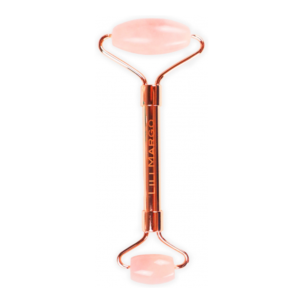 'Let's Roll' Jade Roller - Pink
