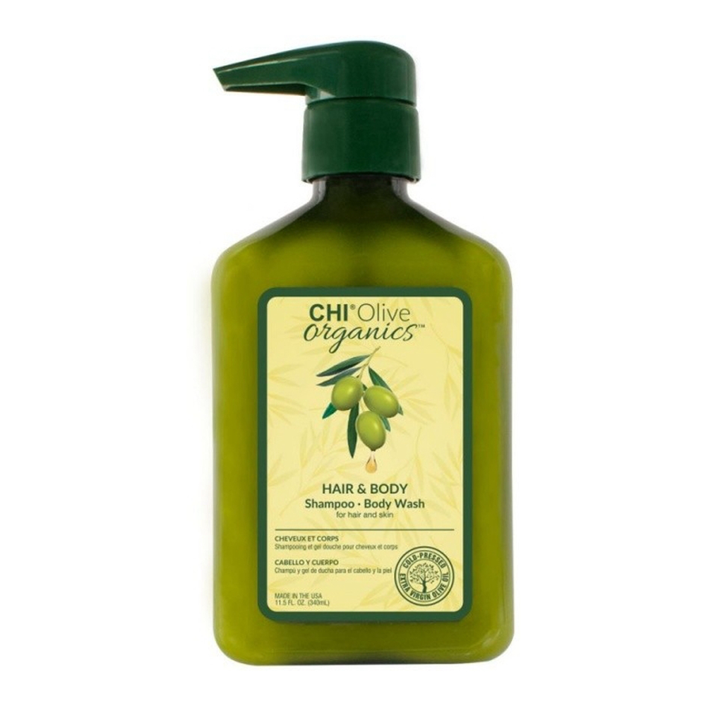 'Olive Organics' Shampoo & Body Wash - 340 ml