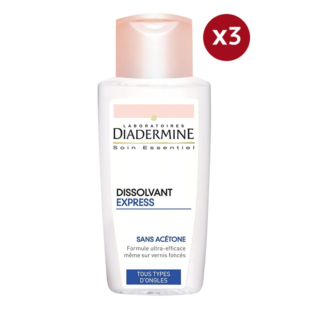 Dissolvant 'Express' - 125 ml, 3 Pack