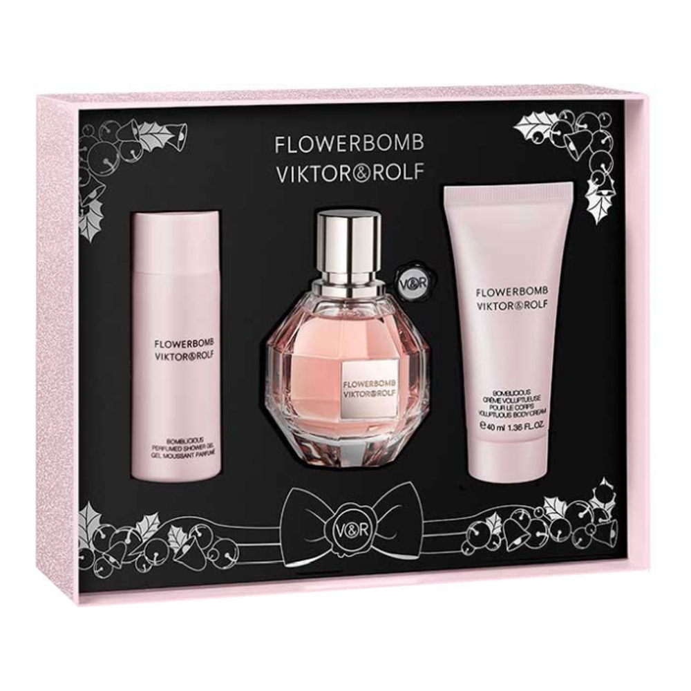 'Flowerbomb' Parfüm Set - 3 Stücke