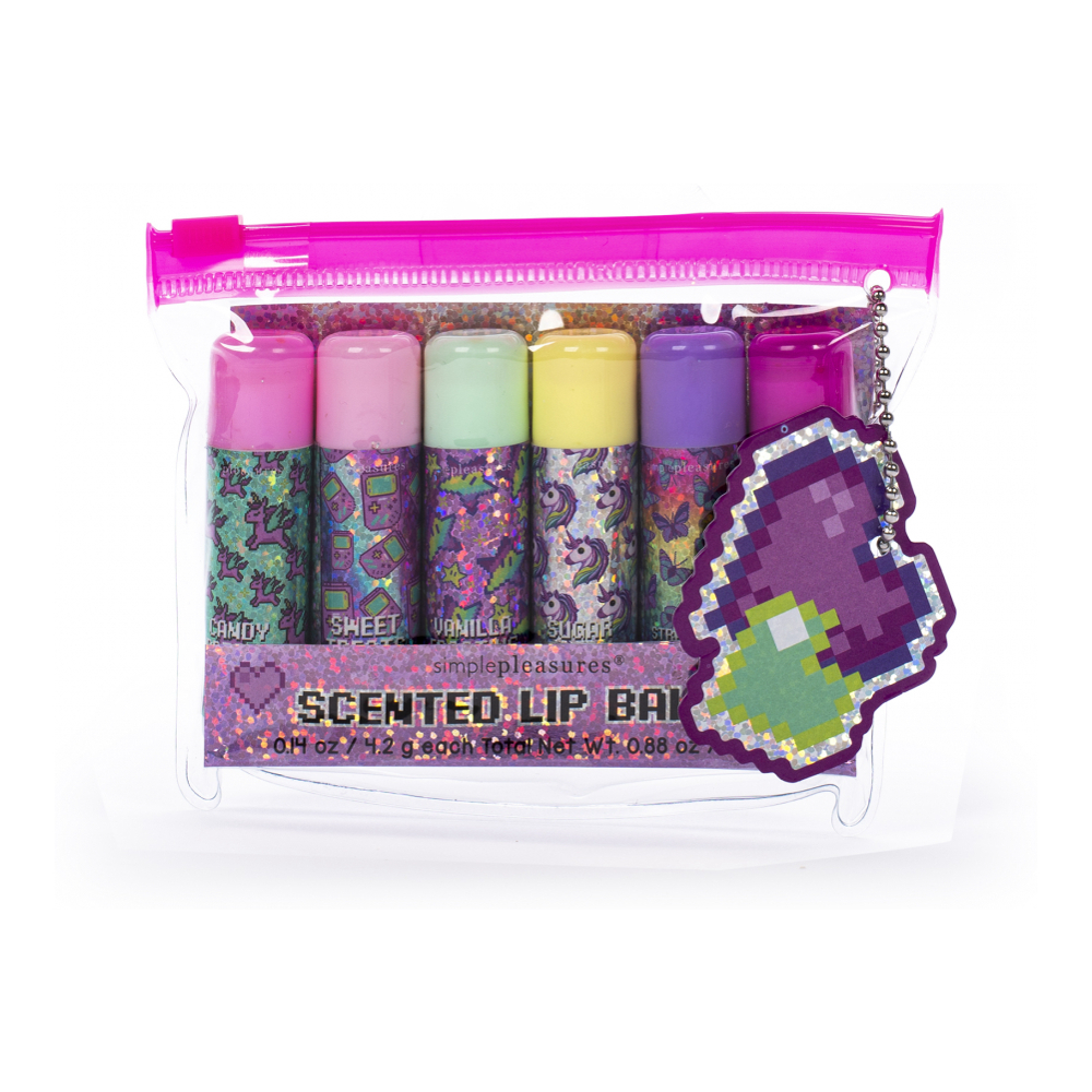 Set Baume à lèvres 'Gamer Girl' - 6 Pièces