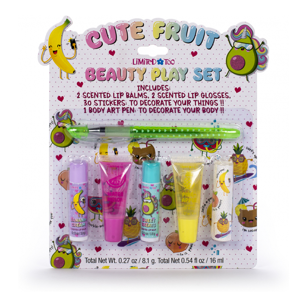 Set Baume à lèvres 'Limited Too'