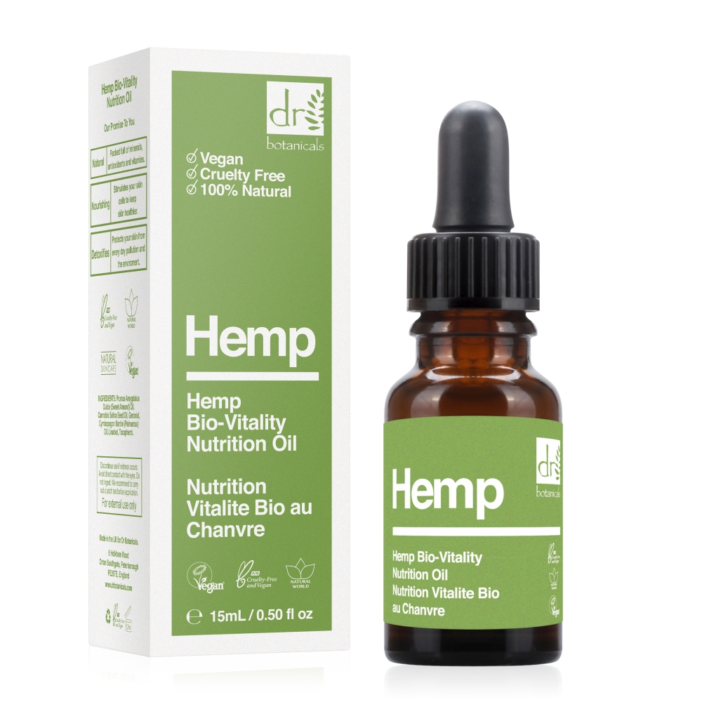 'Hemp Bio-Vitality Nutrition' Facial Oil - 15 ml