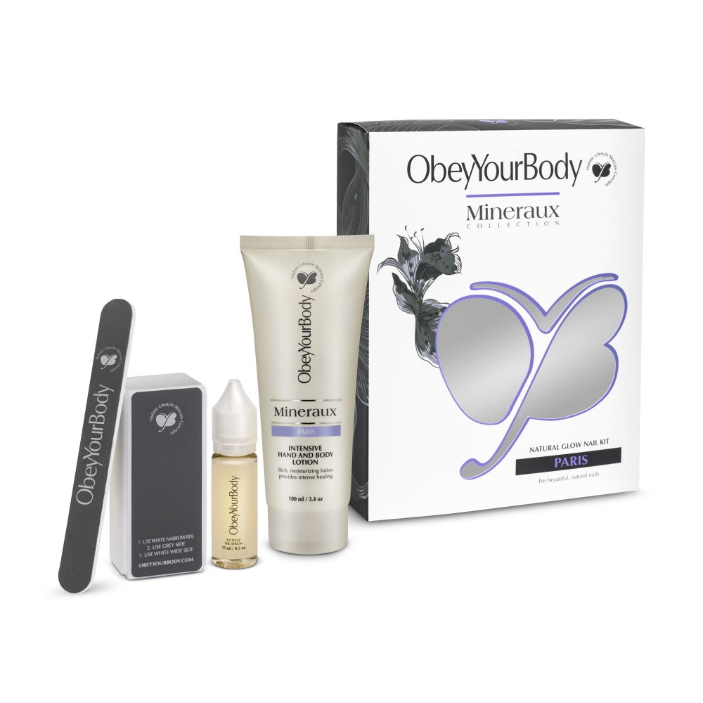 Set d'ongles 'Natural Glow paris'