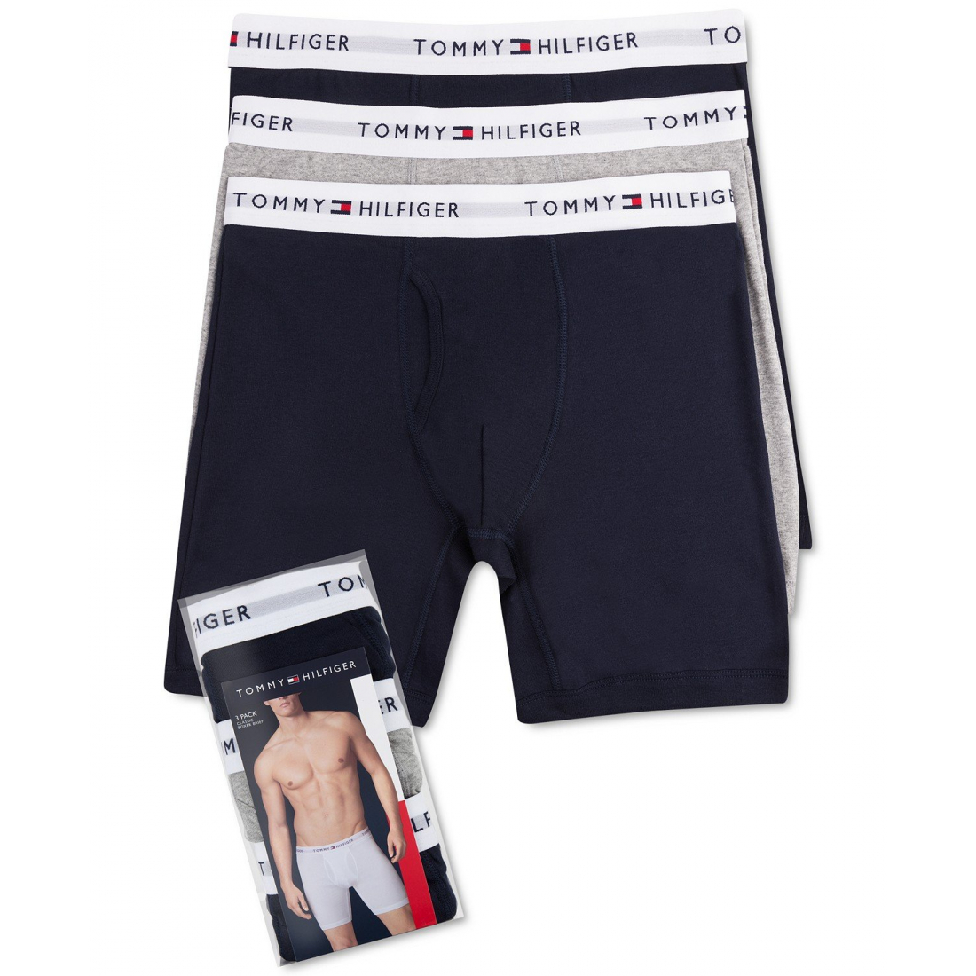 '3-Pack Classic Cotton Boxer Briefs' für Herren
