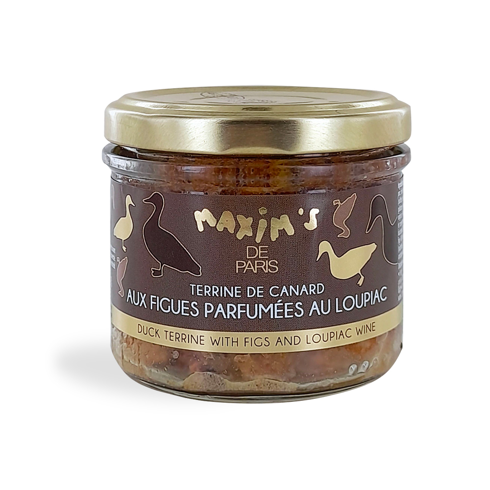 Terrine De Canard Aux Figues Parfumée Au Loupiac