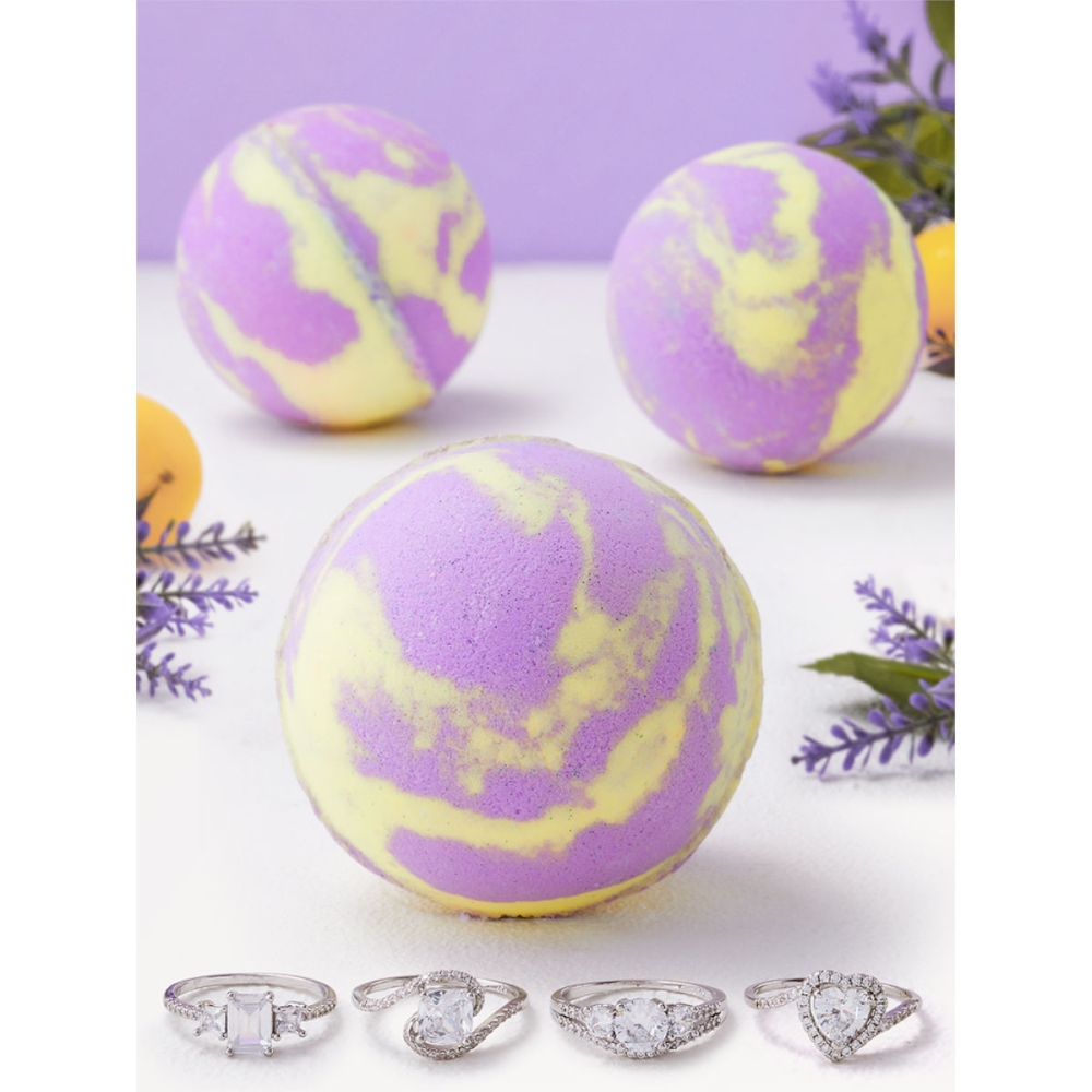Women's 'Lavender Lemonade' Bath Bomb Set - 100 g