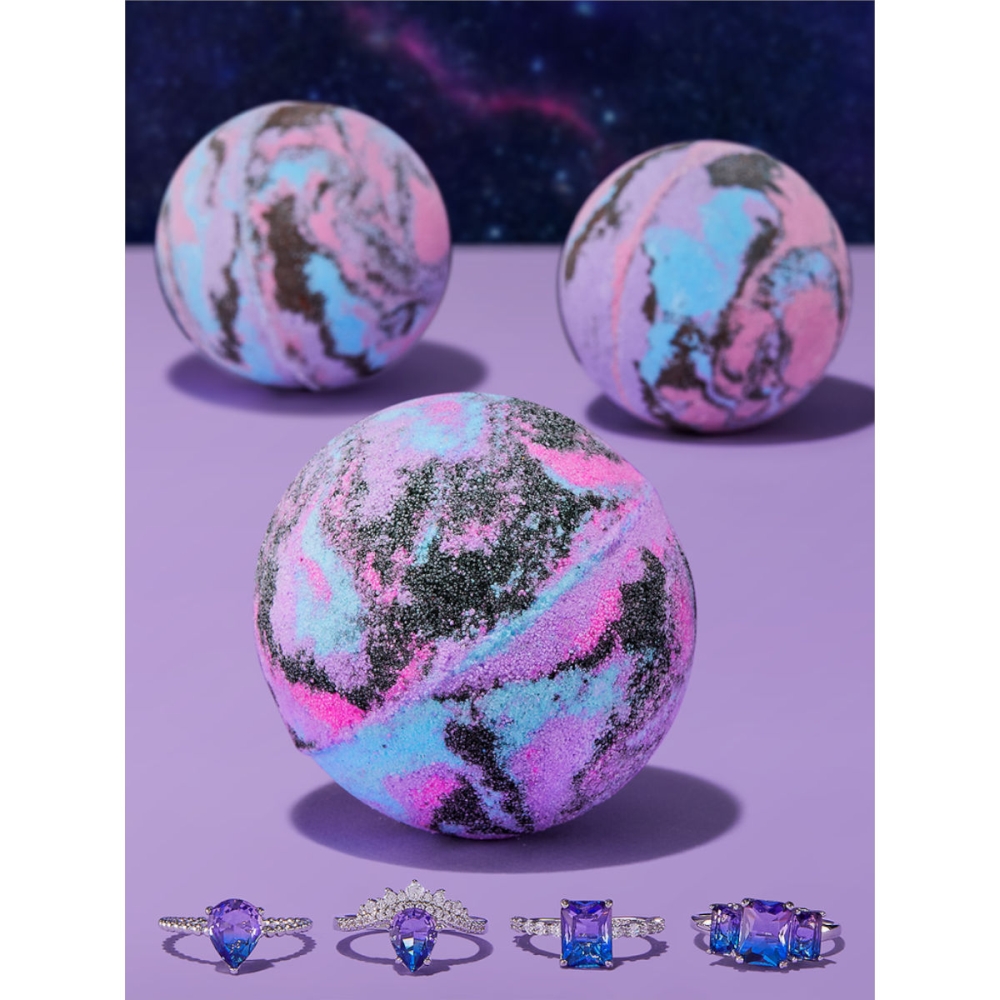 Women's 'Galaxy' Bath Bomb Set - 100 g