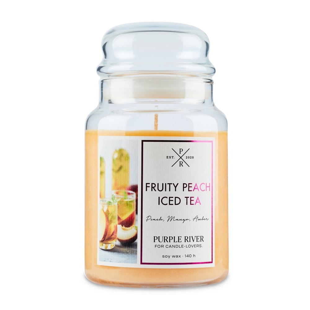 'Fruity Peach Iced Tea' Scented Candle - 623 g