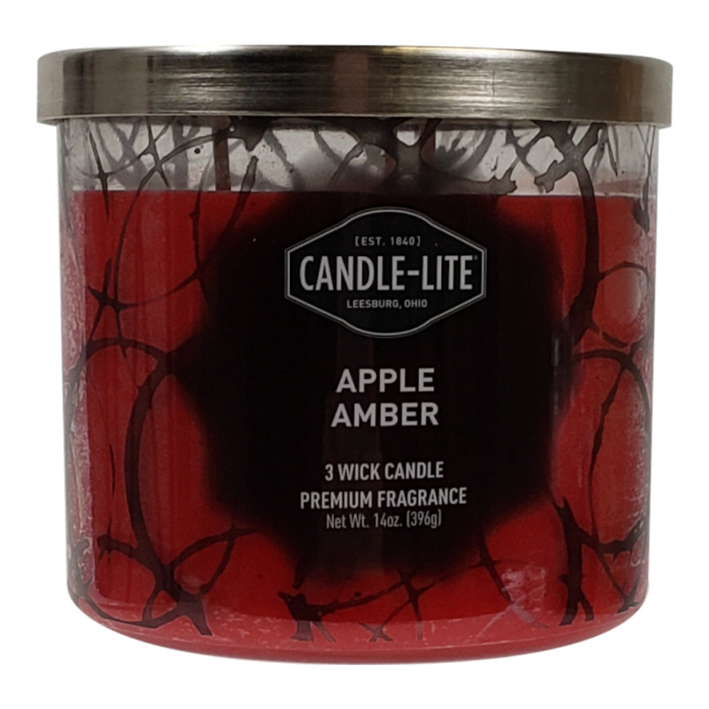 'Apple Amber' Scented Candle - 396 g