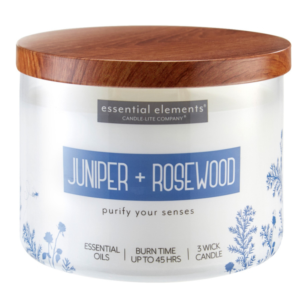 Bougie parfumée 'Juniper & Rosewood' - 418 g