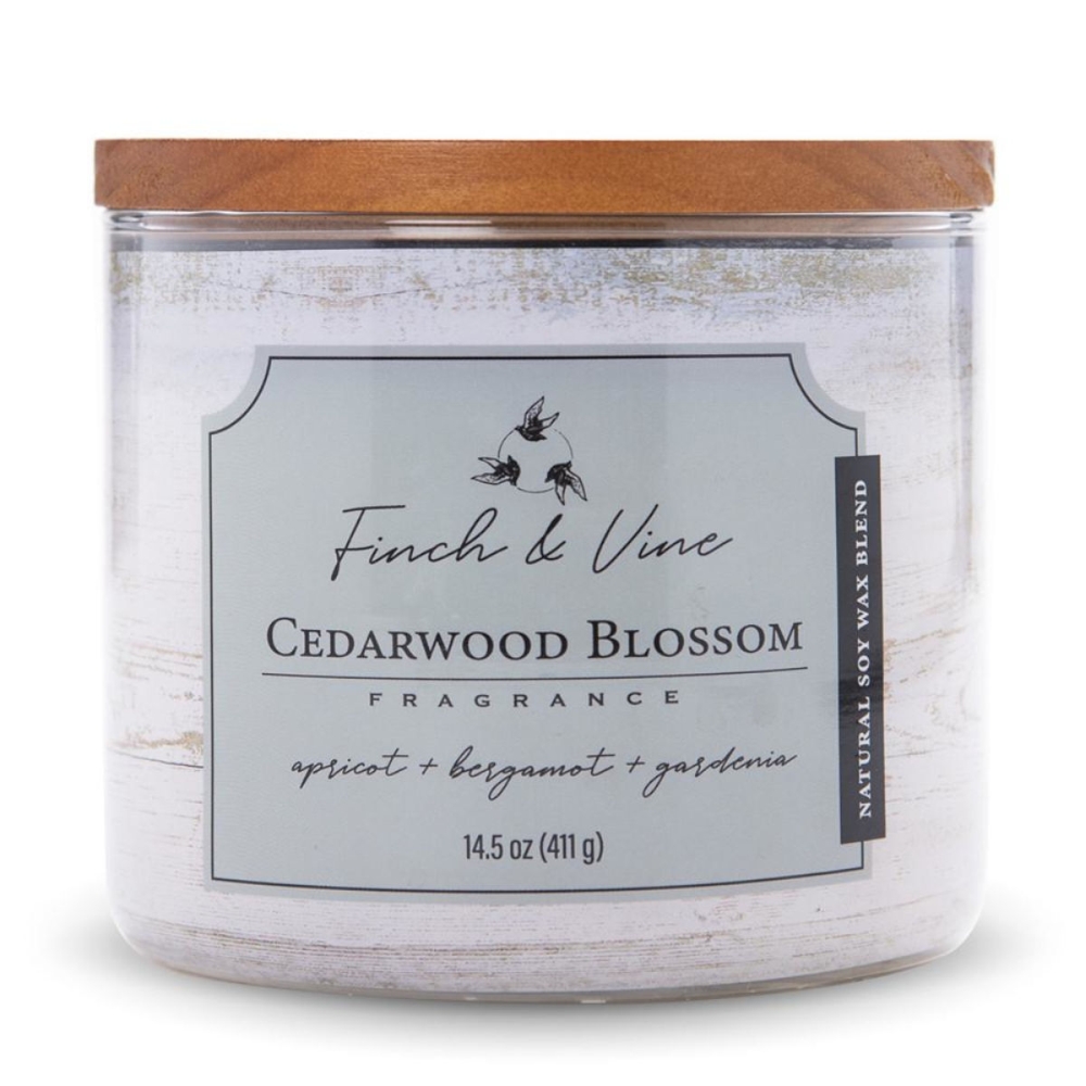 'Cedarwood Blossom' Duftende Kerze - 411 g