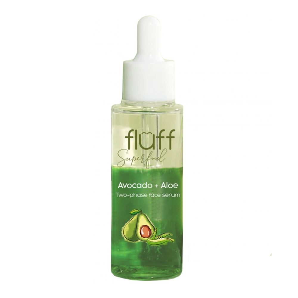 'Aloe & Avocado Biphase Booster' Face Serum - 30 ml